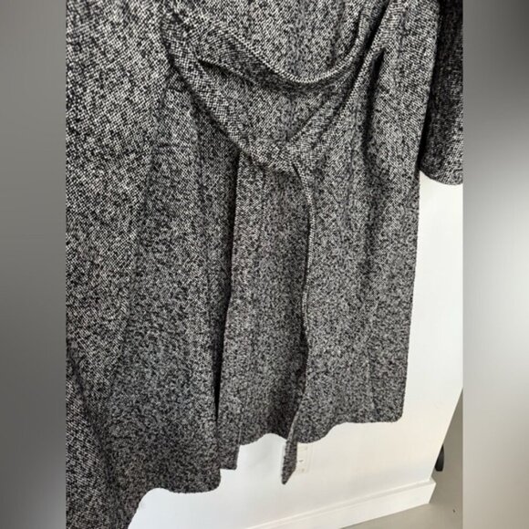 Marina Rinaldi Grey Wool & Alpaca Tweed Coat – Size 16 - Picture 6 of 16